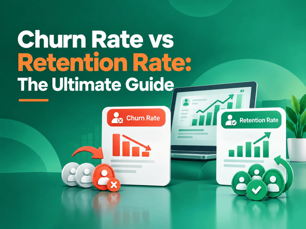 Churn Rate vs Retention Rate: The Ultimate Guide